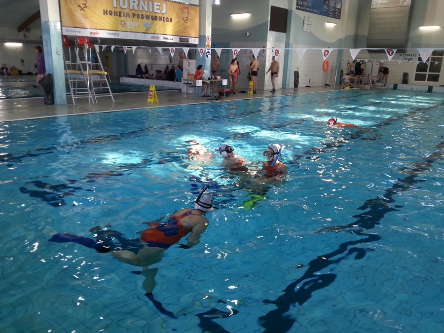 Hokej pod wodą Walenie Gdańsk I 2017